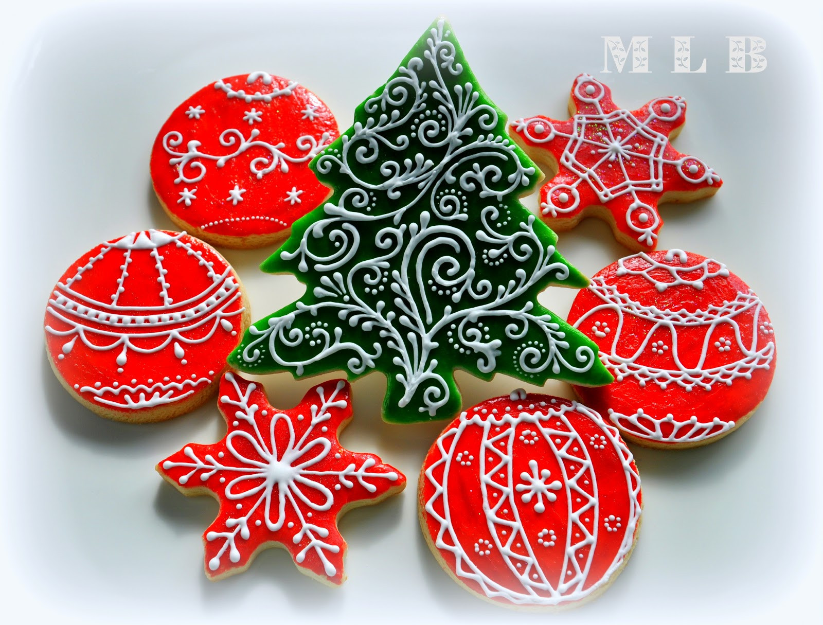 Christmas Cookies Image
 My little bakery 🌹 Christmas tree cookies And polish