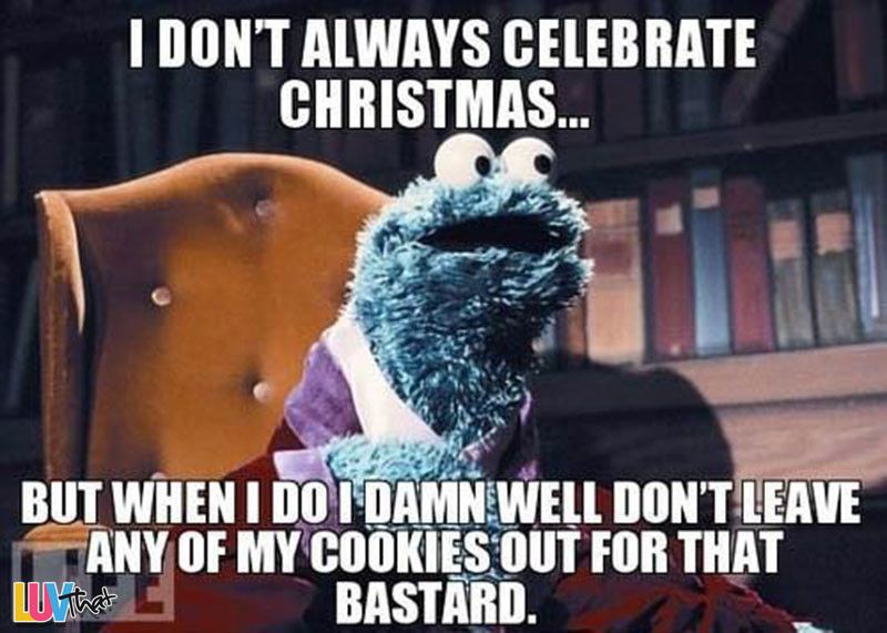 Christmas Cookies Meme
 A Cookie Monster Christmas – LuvThat