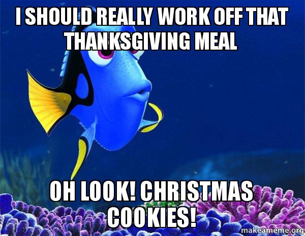 Christmas Cookies Meme
 Serious Motivation for Winter Workouts