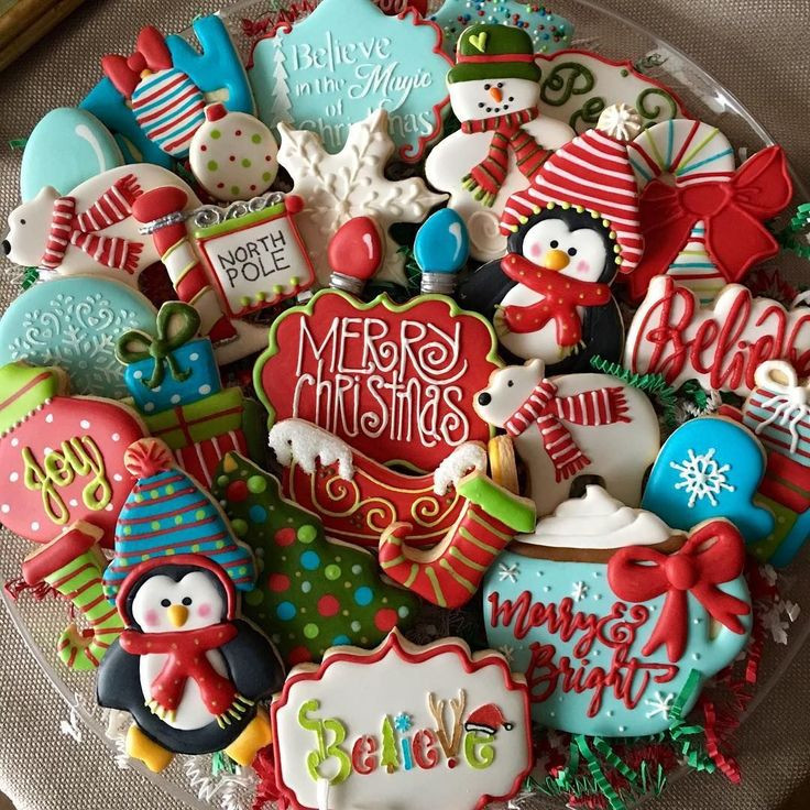 Christmas Cookies Pinterest
 17 Best ideas about Decorated Christmas Cookies on