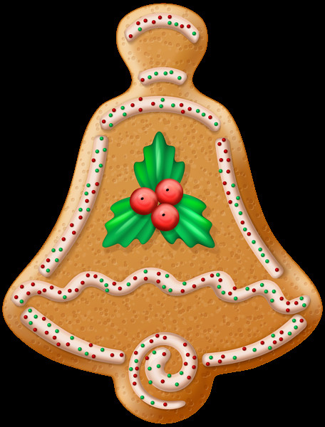 Christmas Cookies Png
 Christmas Cookie Bell Transparent PNG Clip Art Image