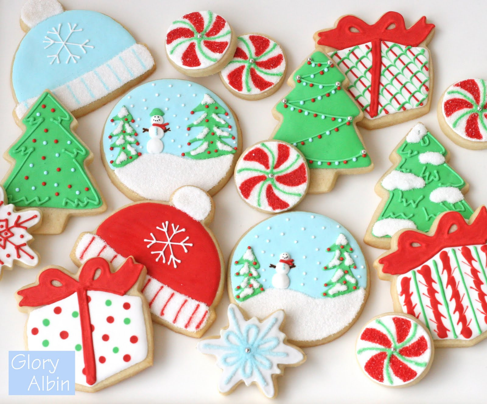 Christmas Cookies With Royal Icing
 Decorating Sugar Cookies with Royal Icing – Glorious Treats