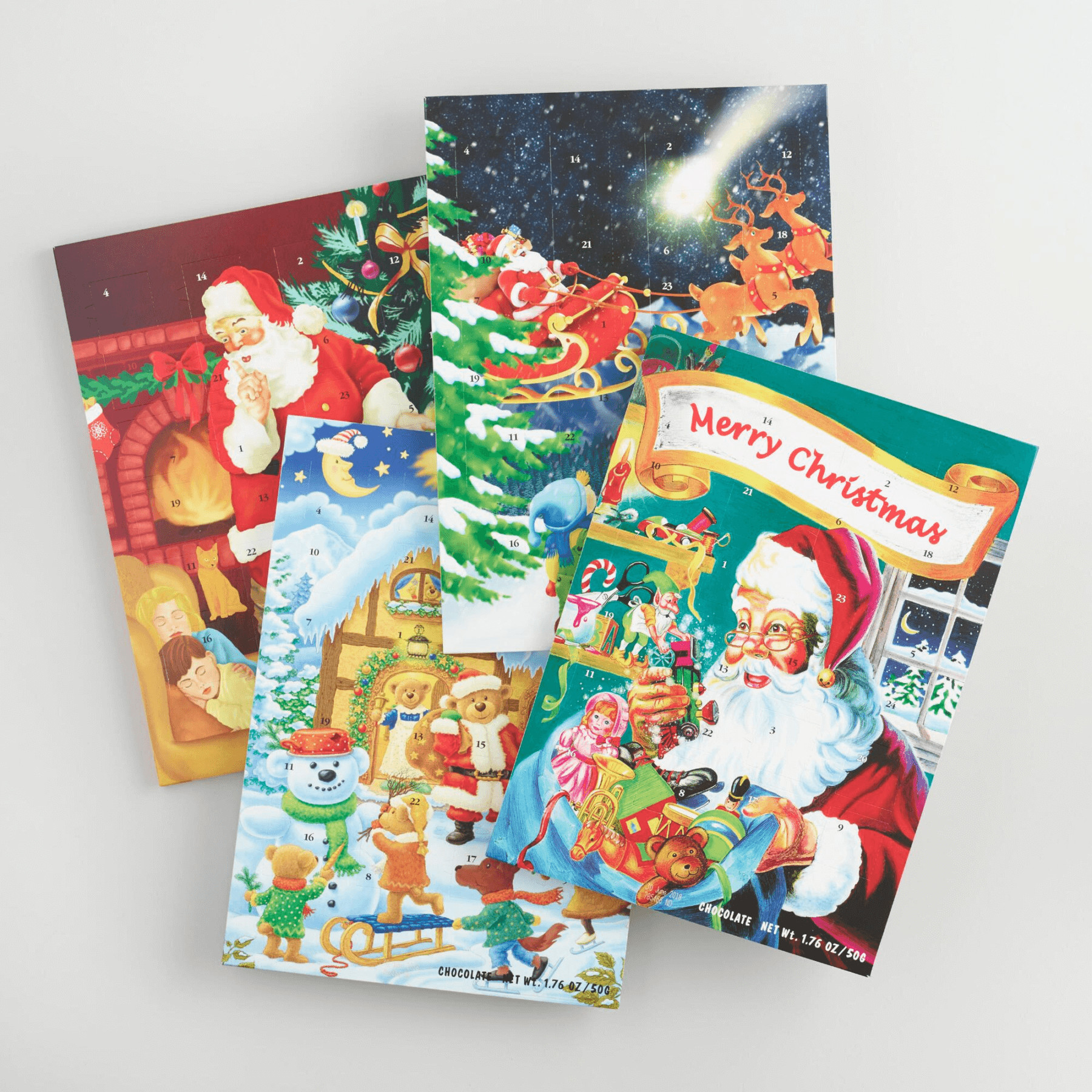 Christmas Countdown Calendar With Candy
 Chocolate & Candy Advent Calendars For a Sweet Christmas