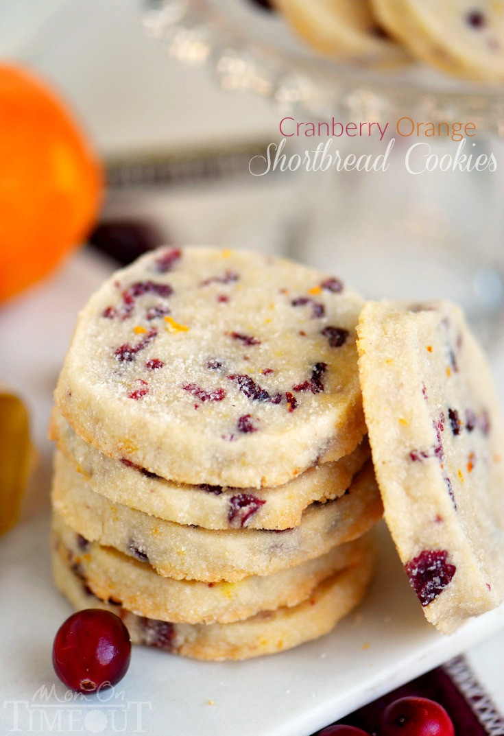 Christmas Cranberry Recipes
 Cranberry Orange Shortbread Cookies Mom Timeout