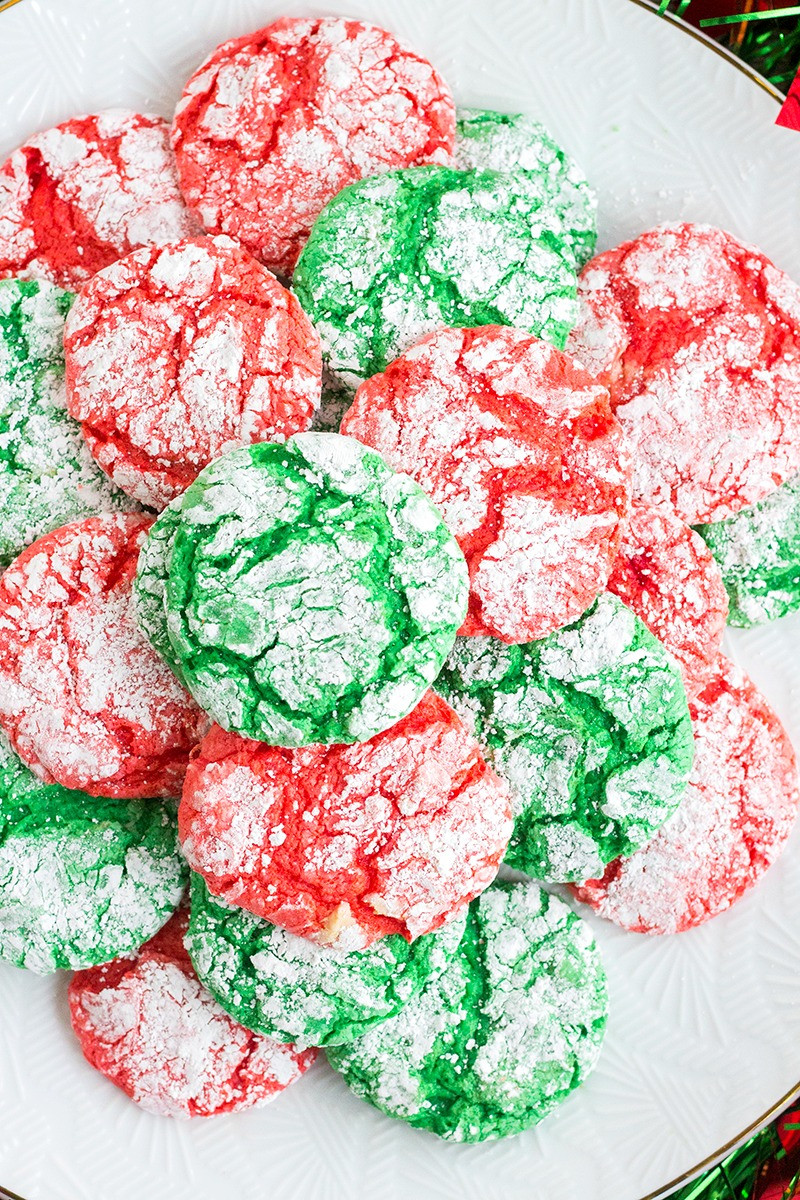 Christmas Crinkle Cool Whip Cookies
 Christmas Crinkle Cool Whip Cookies • Bread Booze Bacon