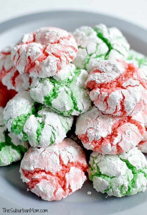 Christmas Crinkle Cool Whip Cookies
 Christmas Cake Mix Cookies Star Wars