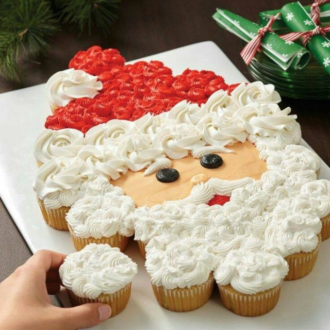 Christmas Cup Cakes Designs
 Best 25 Christmas cakes ideas on Pinterest