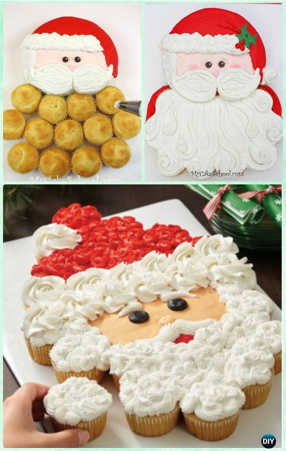 Christmas Cupcake Cakes
 2509 best Cupcake Cakes Cupcake Pull Apart Cakes images