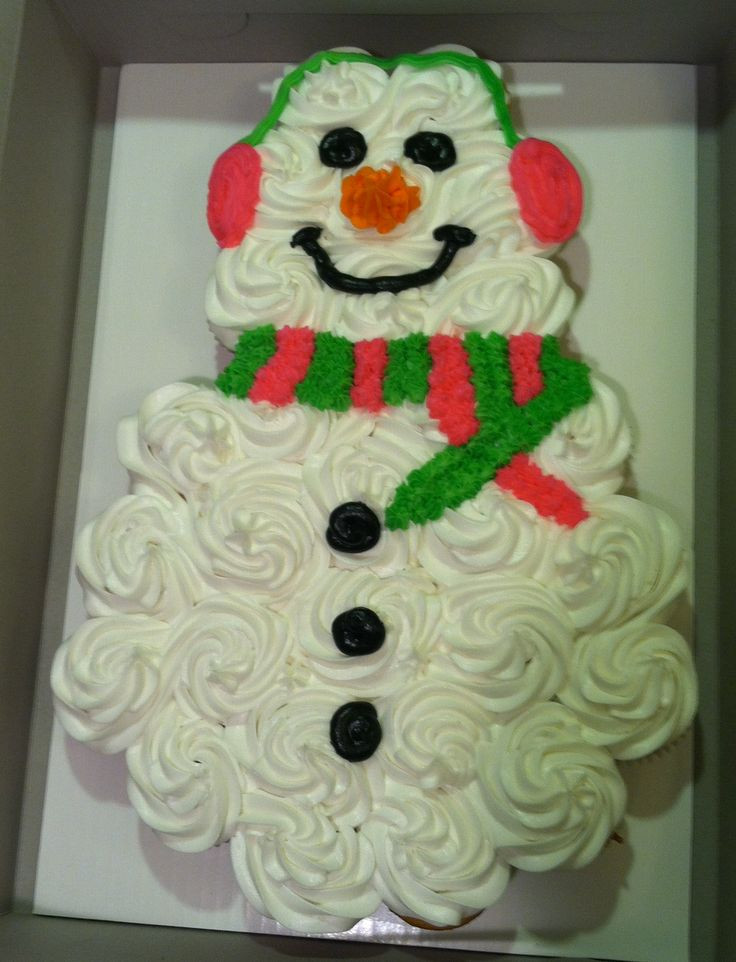 Christmas Cupcakes Cakes
 Best 25 Snowman cupcakes ideas on Pinterest