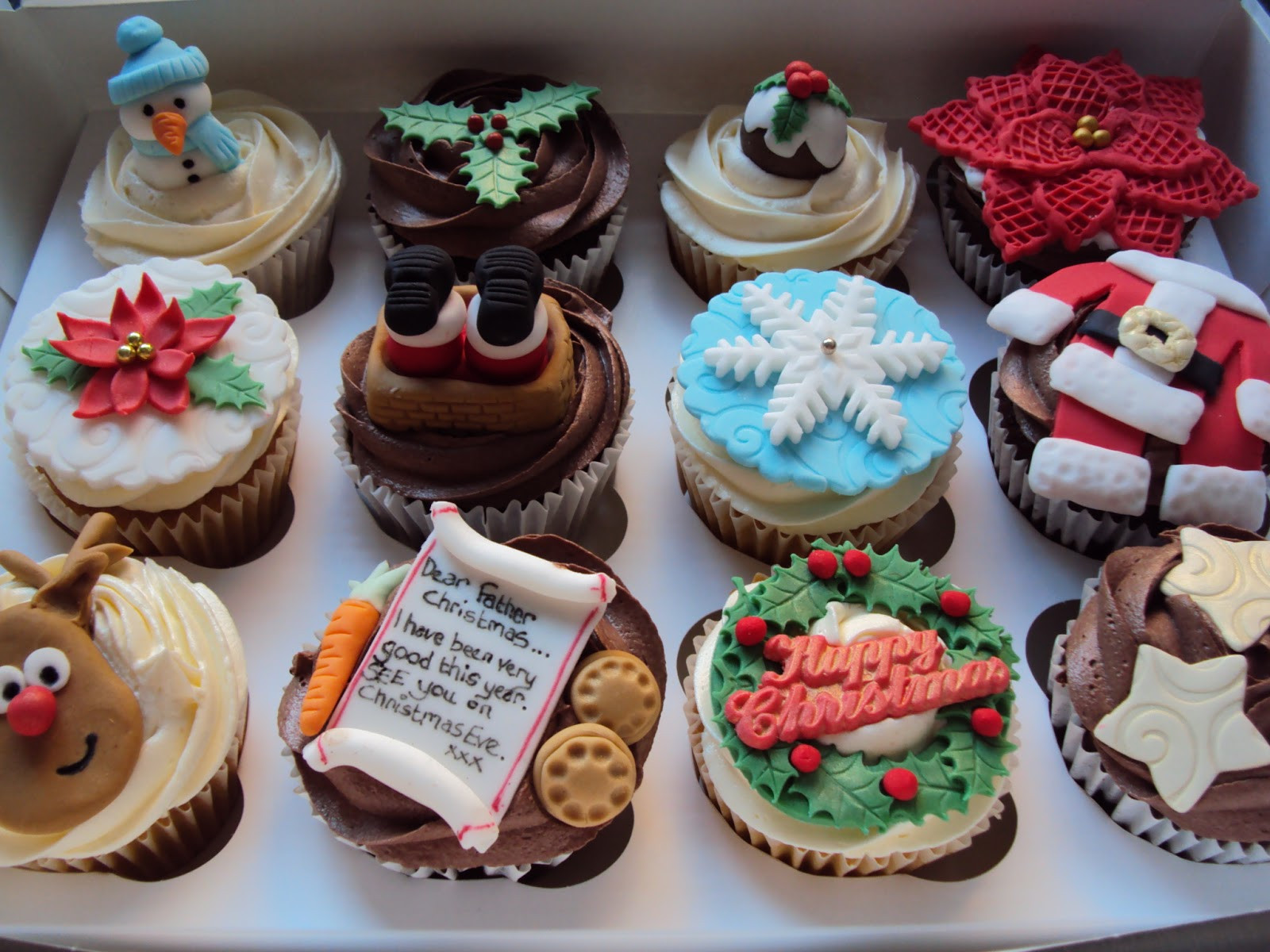 Christmas Cupcakes Images
 dessert
