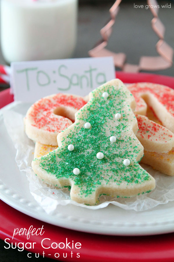 Christmas Cut Out Sugar Cookies Recipes
 The BEST recipe I ve ever found for Sugar Cookie Cut outs