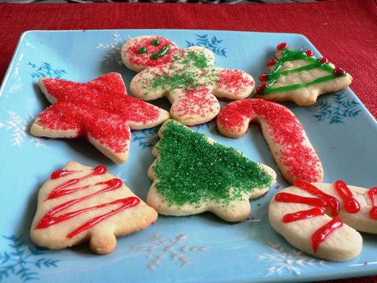 Christmas Cut Out Sugar Cookies Recipes
 Christmas Cutout Sugar Cookies Recipe Food Network