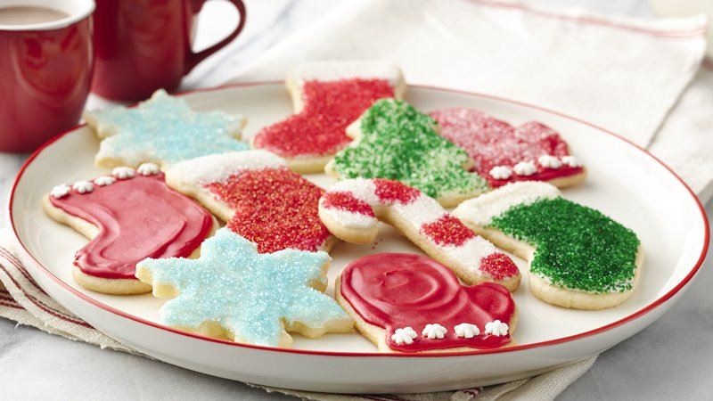 Christmas Cutout Sugar Cookies Recipe
 Christmas Sugar Cookie Cutouts recipe from Betty Crocker
