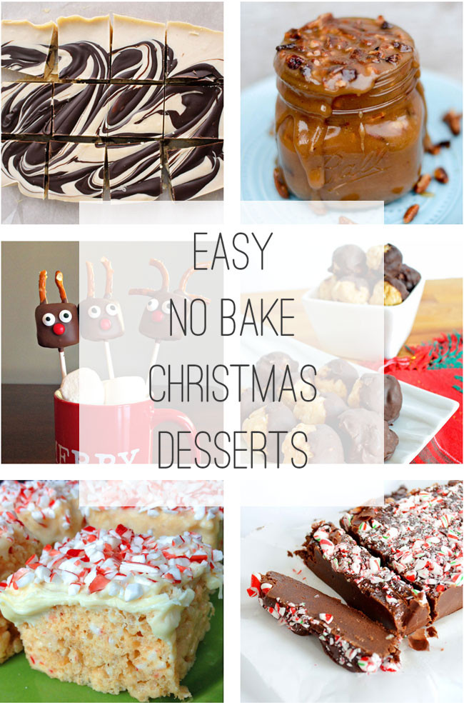Christmas Desserts Easy
 Easy No Bake Christmas Desserts A Pretty Life In The Suburbs