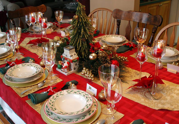 Christmas Dinner Ideas 2019
 Сервировка новогоднего стола Красивый новогодний стол фото