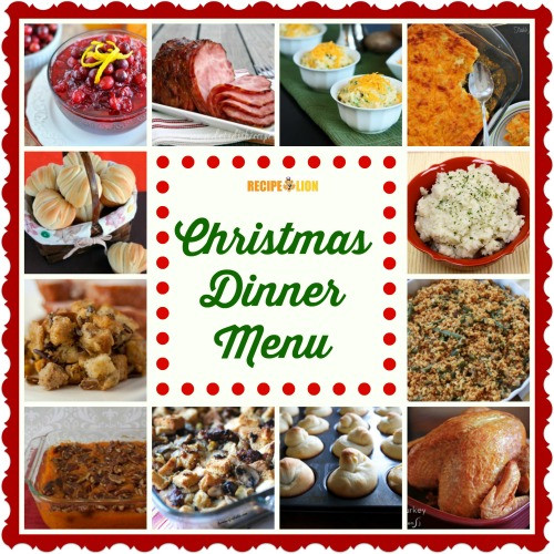 Christmas Dinner Ideas 2019
 Christmas dinner plete menu new yearfo 2019