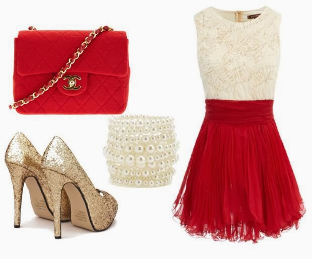 Christmas Dinner Outfit
 Efashionwander My dress is like a Movie