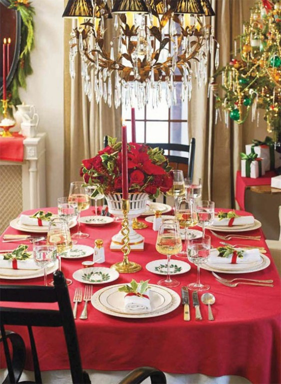 Christmas Dinner Table Decorations
 45 Amazing Christmas Table Decorations