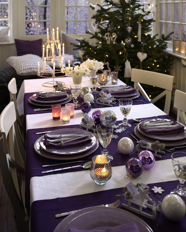 Christmas Dinner Table Decorations
 Ideas to decorate your Christmas dinner table
