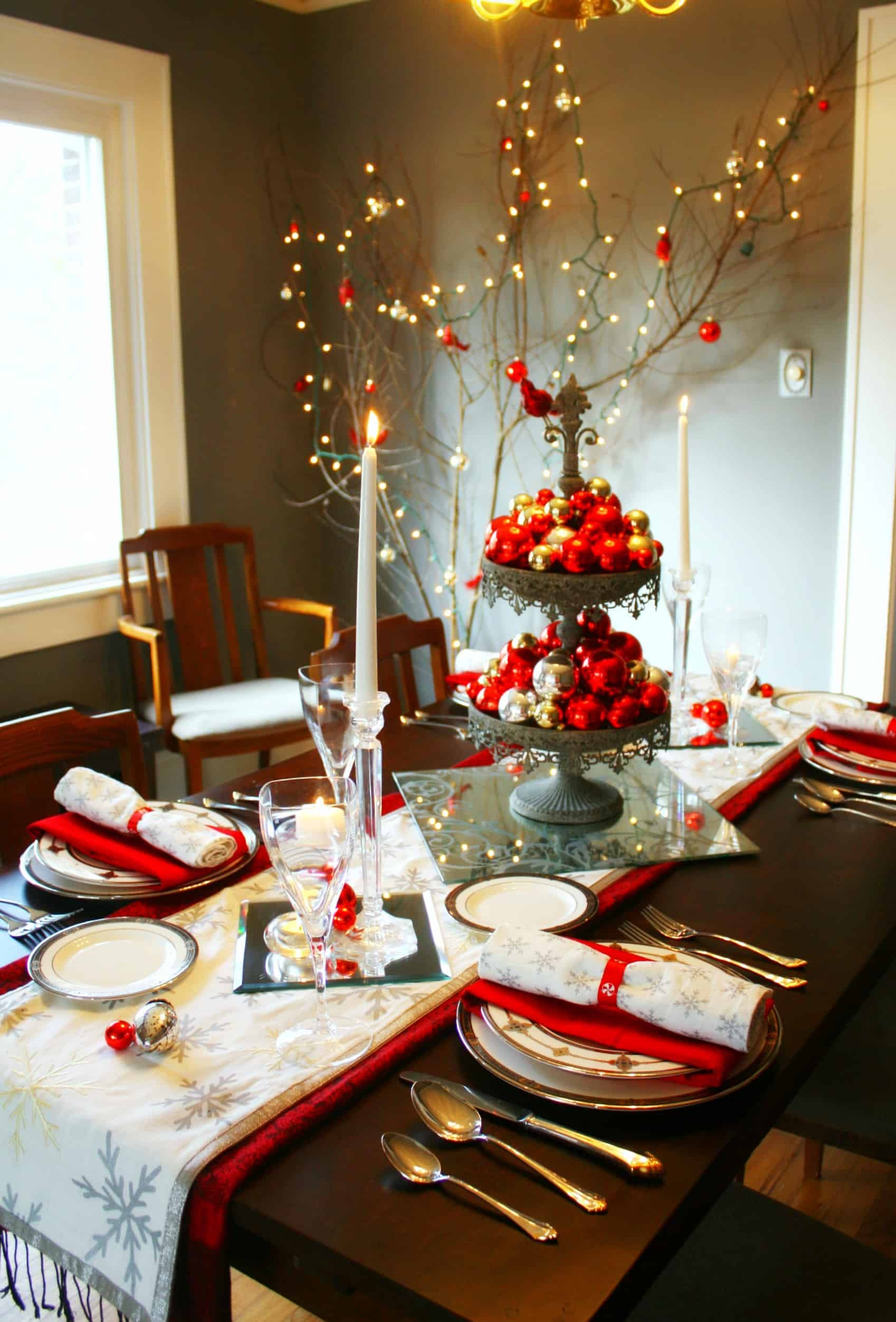 Christmas Dinner Table Decorations
 20 Wonderful Christmas Dinner Table Settings For Merry