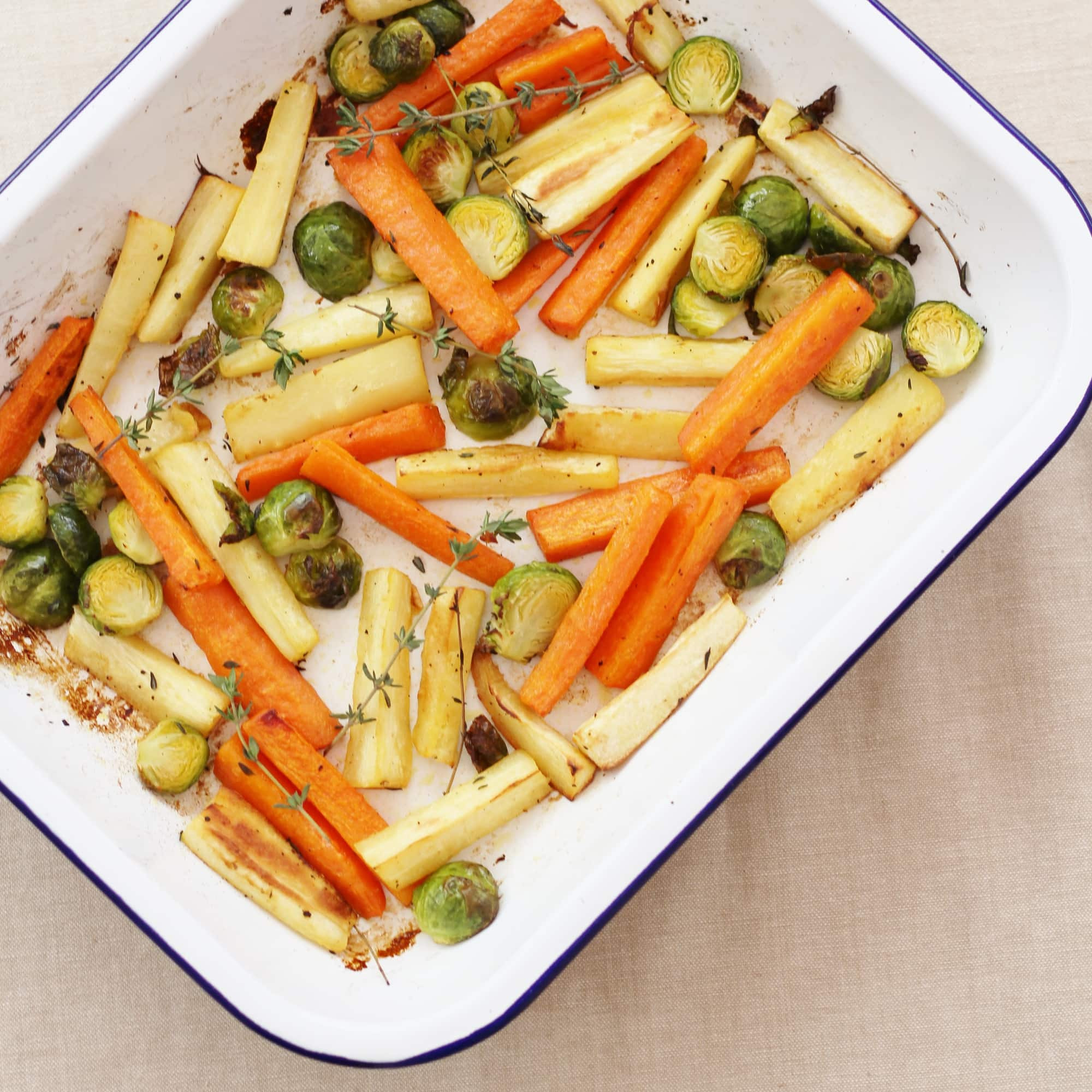 Christmas Dinner Vegetables
 Easy Christmas Ve able Traybake Easy Peasy Foo