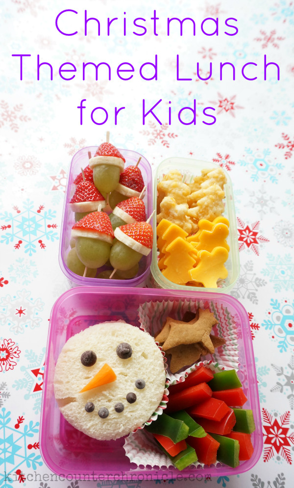 Christmas Dinners For Kids
 Christmas Themed Lunch Ideas for Kids