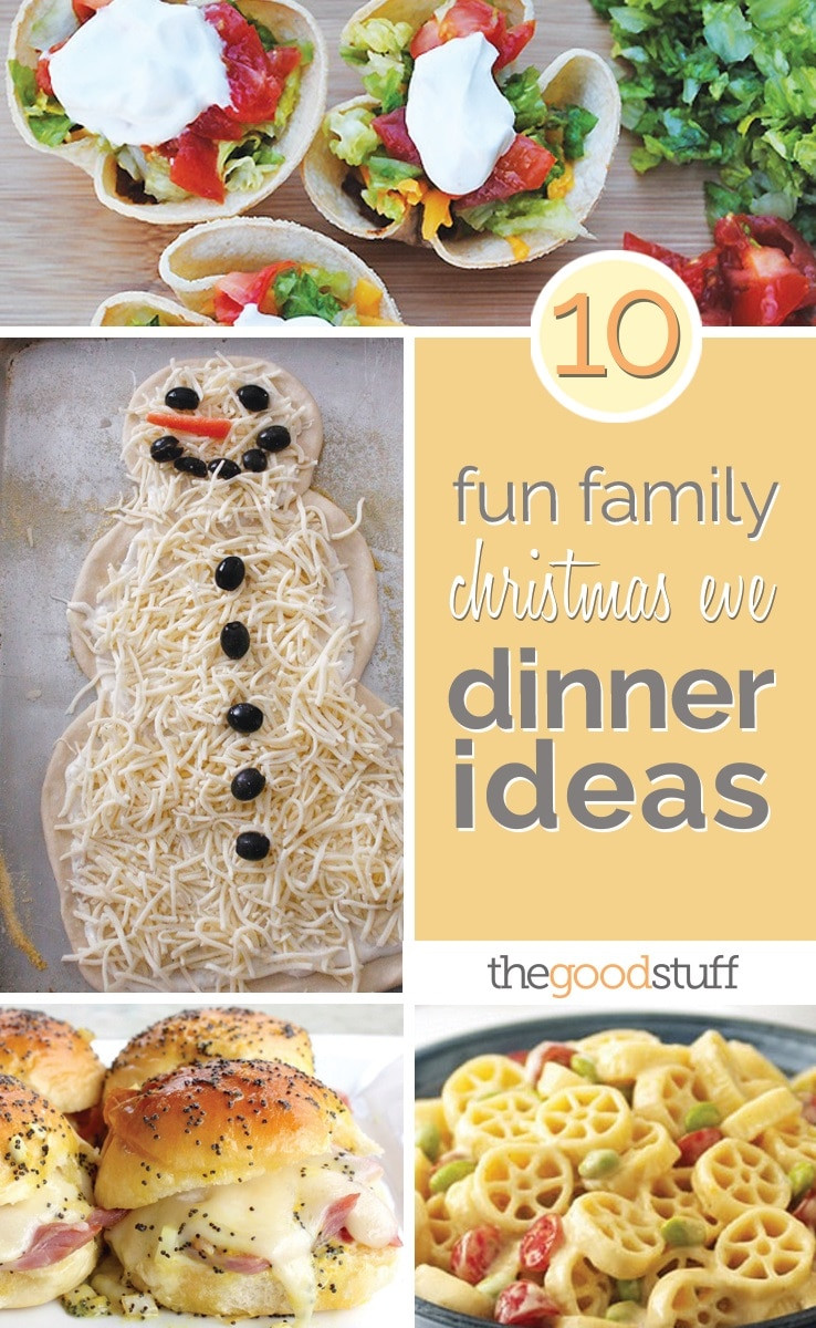 Christmas Dinners For Kids
 10 Fun Family Christmas Eve Dinner Ideas thegoodstuff