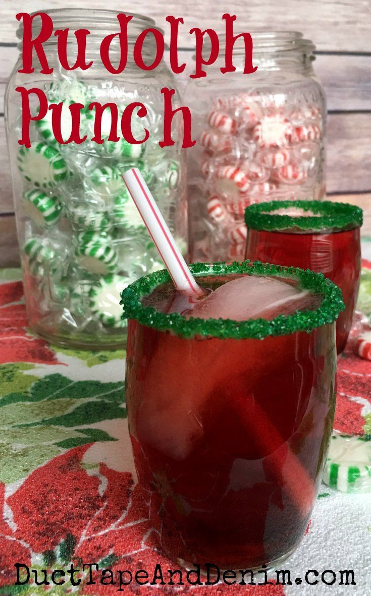 Christmas Drink Recipes Alcoholic
 Rudolph Punch My Kids Favorite Easy Christmas Punch