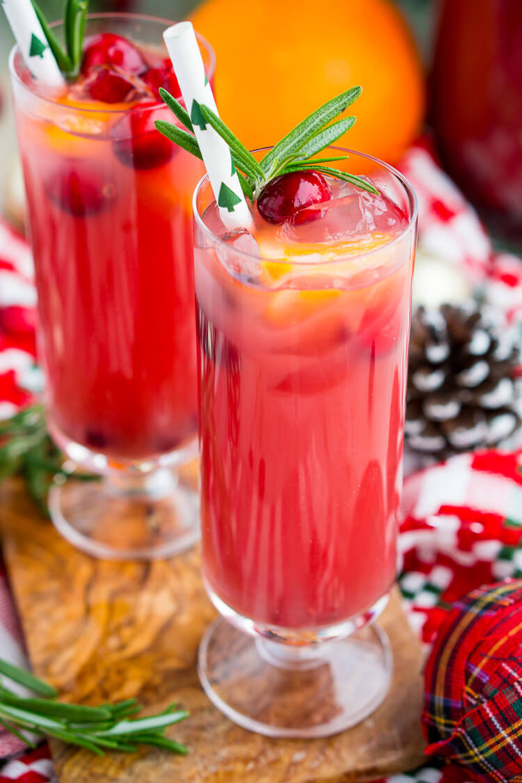 Christmas Drink Recipes With Alcohol
 Christmas Punch Boozy or Not Recipe Sugar & Soul