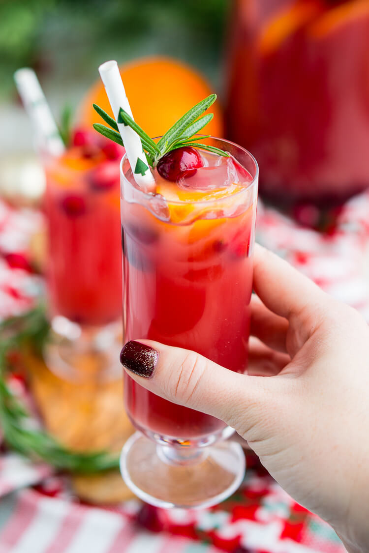 Christmas Drinks With Vodka
 Christmas Punch Boozy or Not Recipe Sugar & Soul