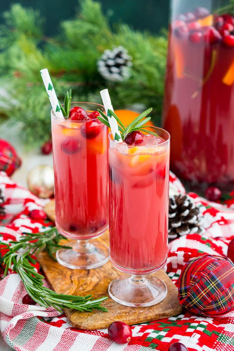 Christmas Drinks With Vodka
 Christmas Punch Boozy or Not Recipe Sugar & Soul