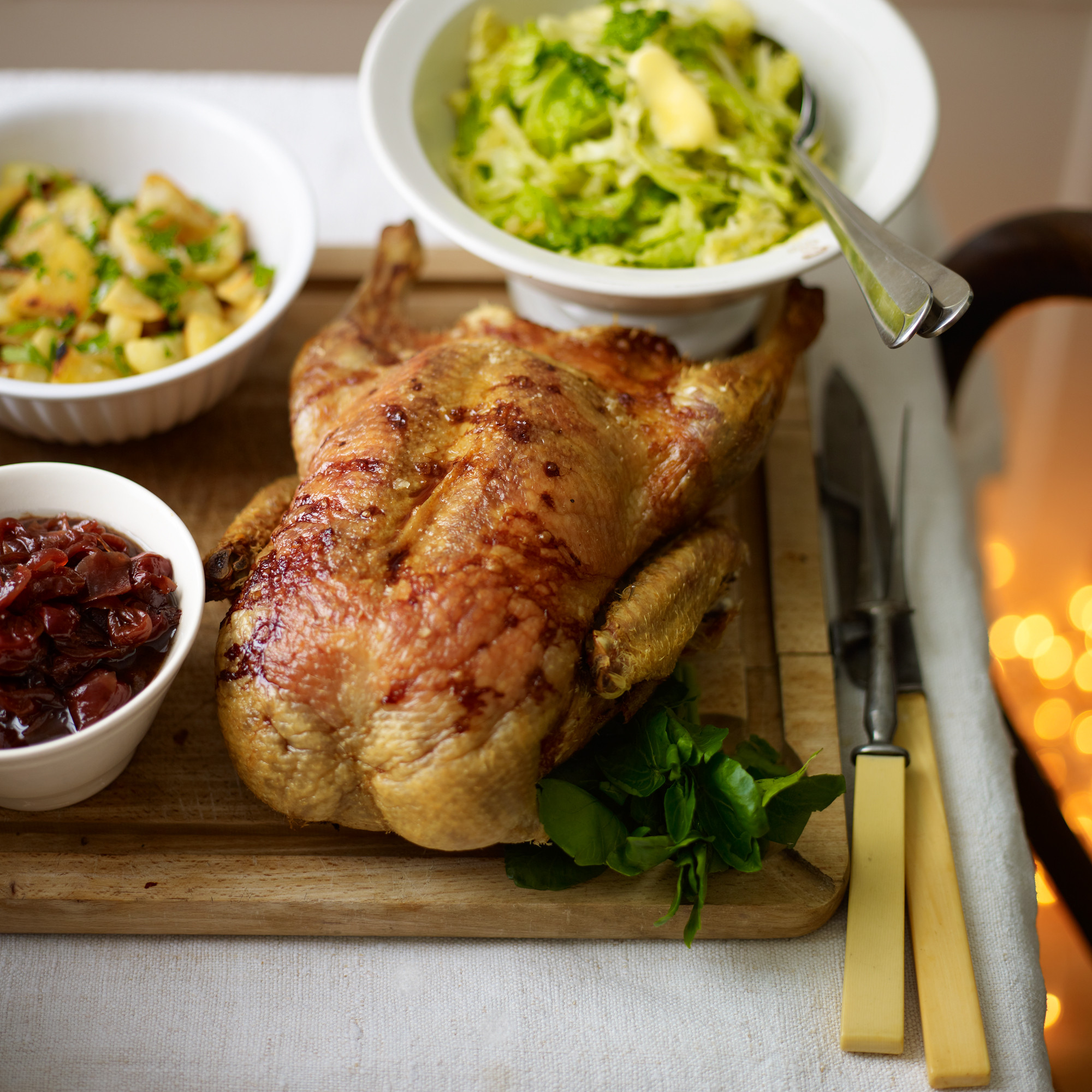Christmas Duck Recipes
 Easy Roast Duck with Sour Cherry Chutney Woman And Home