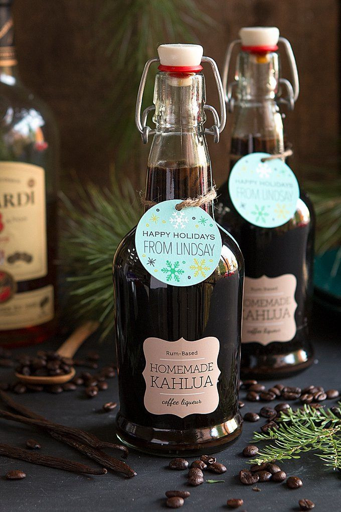 Christmas Food Gifts 2019
 Saturday Sips Homemade Kahlua Holiday Gifts in 2019