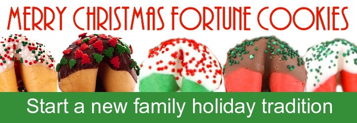 Christmas Fortune Cookies
 Fortune Cookie Gifts Holiday Gifts