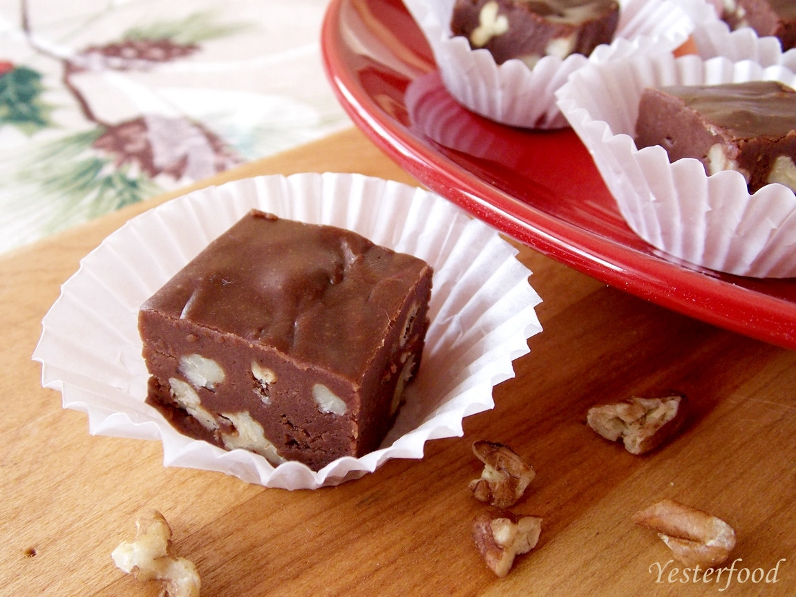 Christmas Fudge Recipe
 Yesterfood Old Fashioned Christmas Fudge