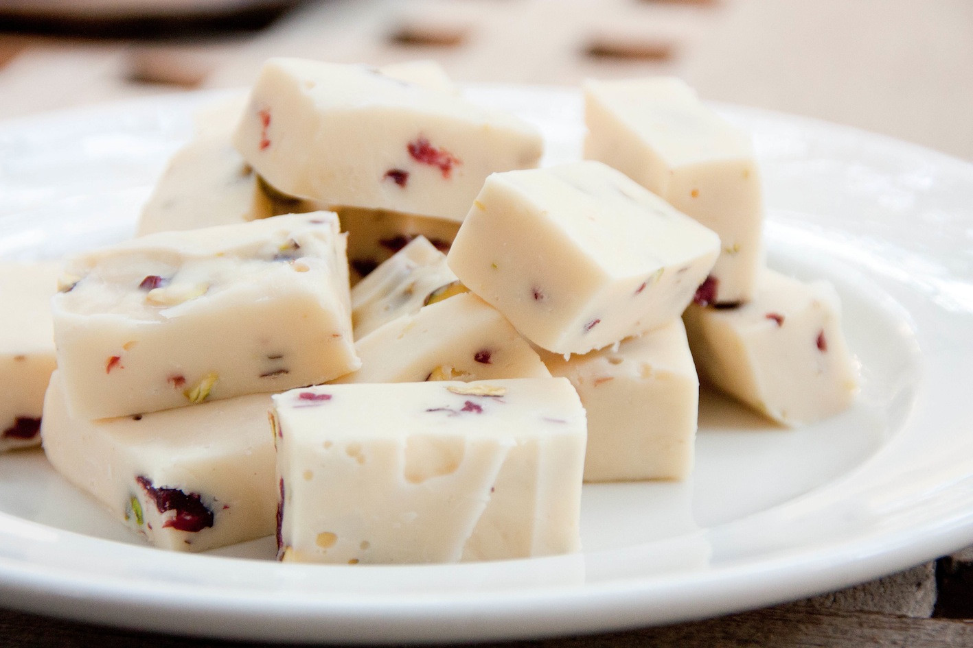 Christmas Fudge Recipe
 The Hedonista Recipes White Christmas Fudge