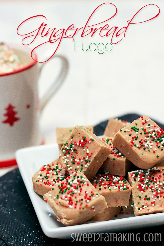 Christmas Fudge Recipes
 Gingerbread Fudge Recipe