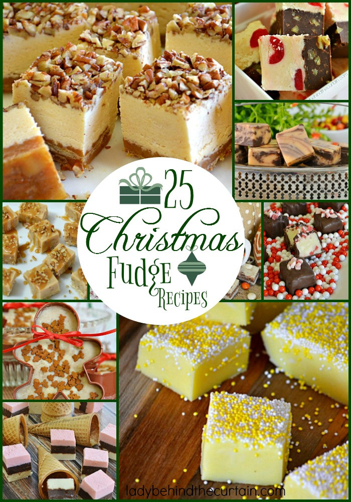 Christmas Fudge Recipes
 25 Christmas Fudge Recipes