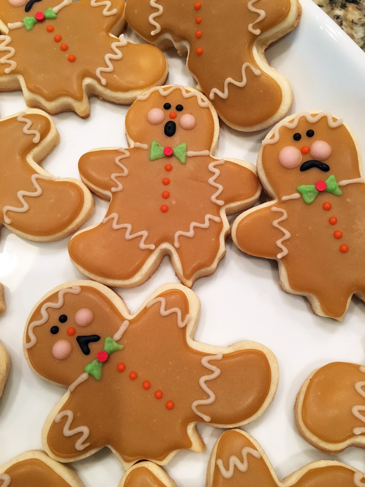 Christmas Ginger Cookies
 The Bake More Bitten Gingerbread Men Christmas Cookies