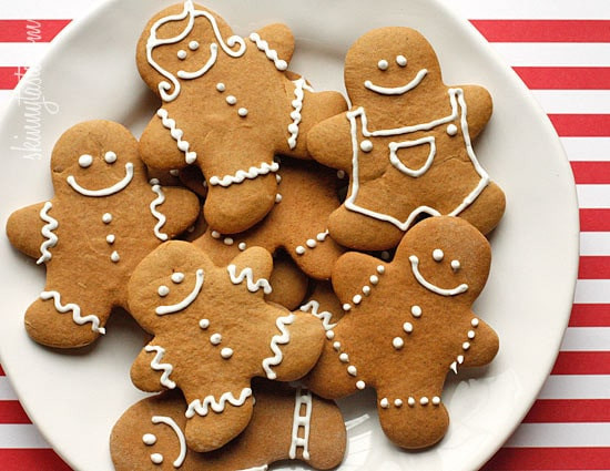 Christmas Ginger Cookies
 Low Fat Gingerbread Cookies