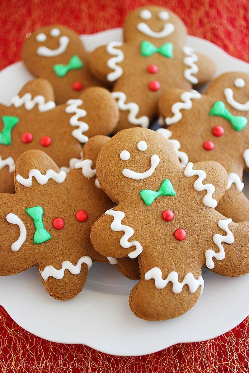 Christmas Gingerbread Cookies Recipe
 Spiced Gingerbread Man Cookies