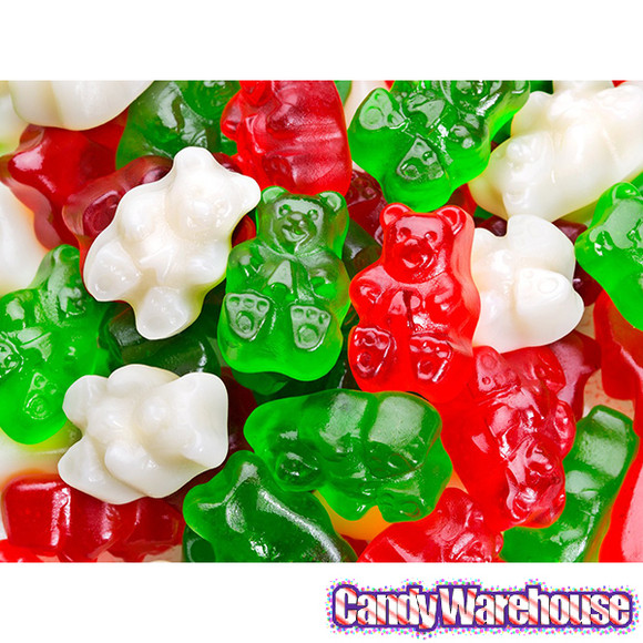 Christmas Gummy Candy
 Christmas Gummy Bears Candy 5LB Bag