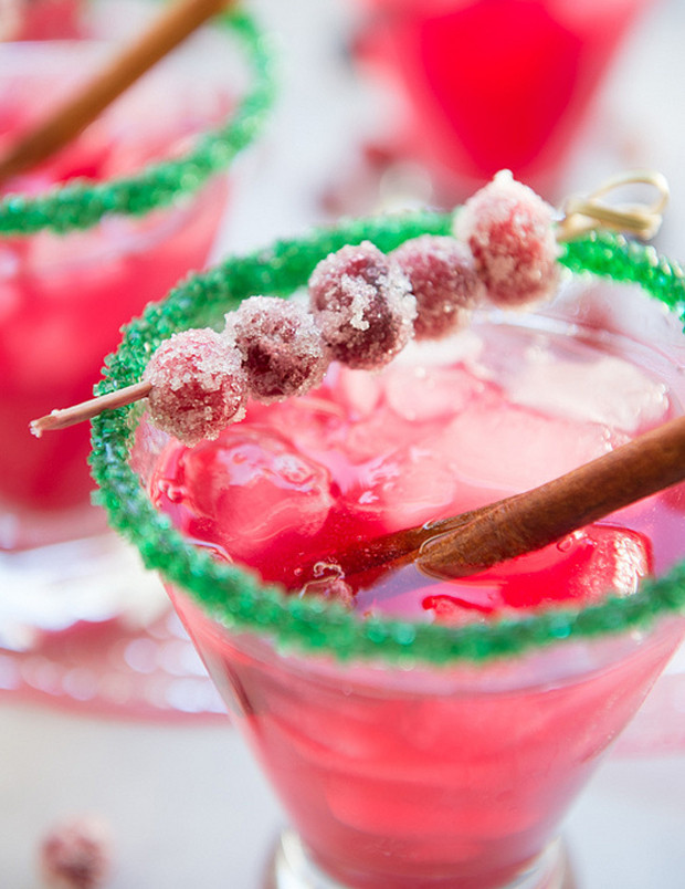 Christmas Margaritas Recipes
 Holiday Spiced Cranberry Margaritas Recipe RecipeChart