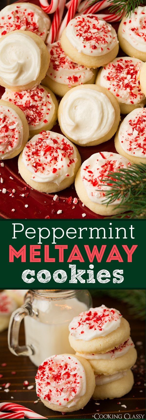 Christmas Meltaway Cookies
 Peppermint Meltaway Cookies A Christmas season MUST