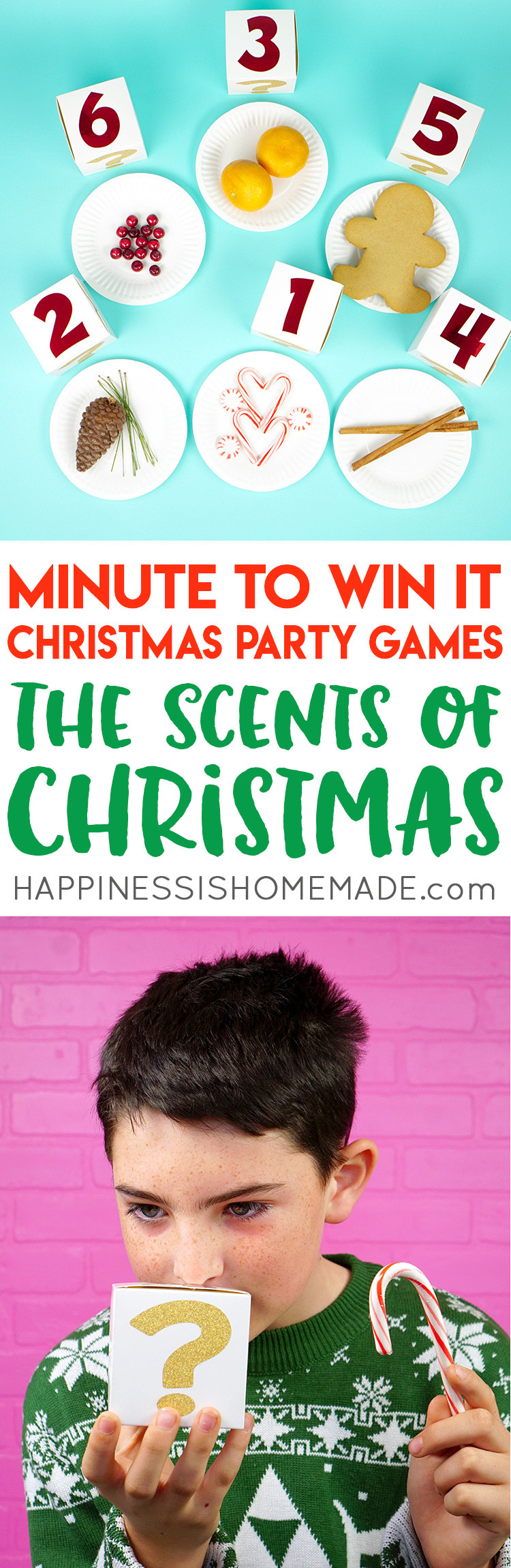 Christmas Minute To Win It Games Candy Cane
 Minute to Win It Christmas Games for All Ages Happiness