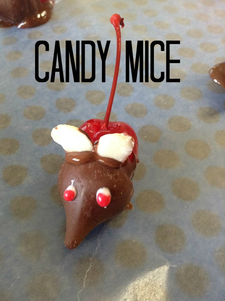 Christmas Mouse Candy
 Candy Holiday Mice Recipe Twas the Night Before Christmas
