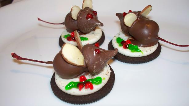 Christmas Mouse Candy
 Christmas Eve Mice Cookies Recipe Food