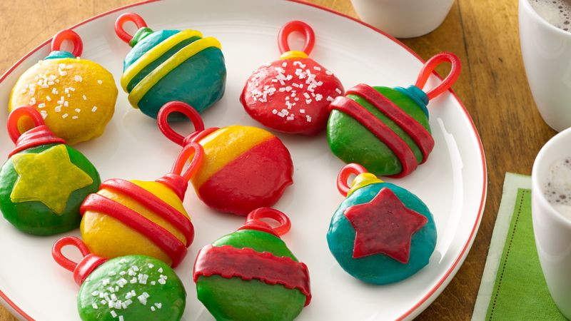 Christmas No Bake Cookies
 No Bake Holiday Cookie Ornaments Recipe Pillsbury