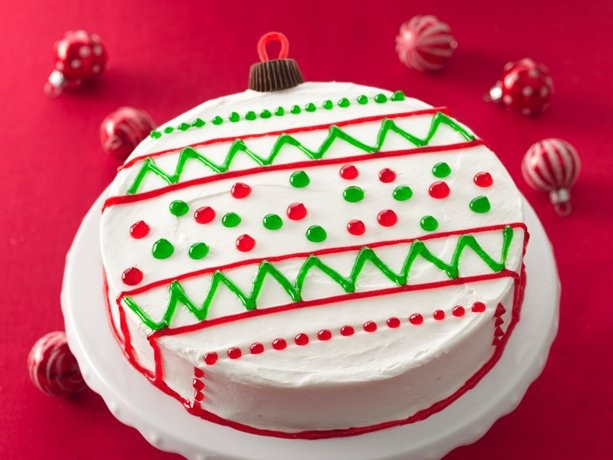 Christmas Ornaments Cakes
 8 best images about Christmas Cake Decorating Ideas on