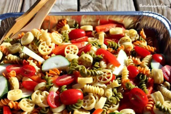 Christmas Pasta Salad
 Christmas Pasta Salad The Melrose Family